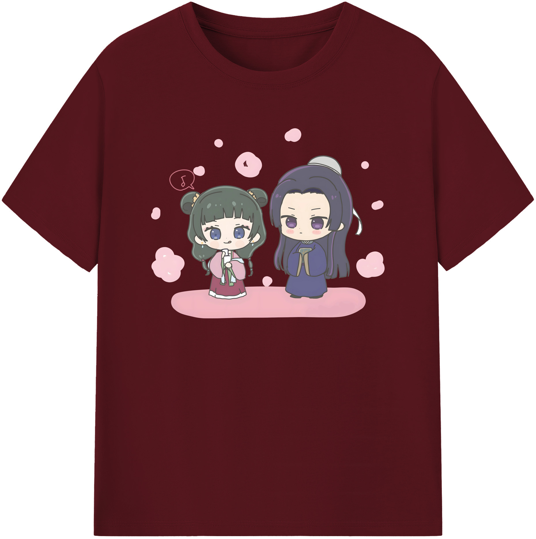 （画像用） 薬屋のひとりごと The Apothecary Diaries 綿100％半袖Tシャツ（フロントプリント）